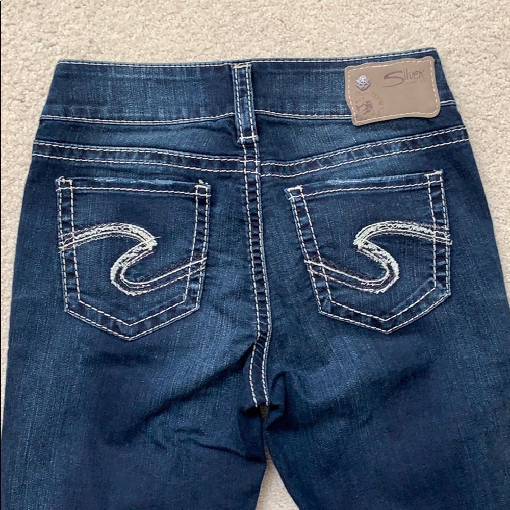 Silver Suki Jeans - Picture 2 of 5